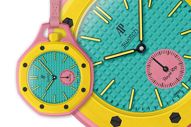 Royal Oak變身時尚潮流懷錶！AP × SWATCH Royal Pop用普普藝術重新定義經典