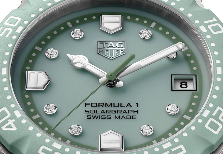 TAG HEUER泰格豪雅Formula 1 Solargraph腕錶粉彩 限量款