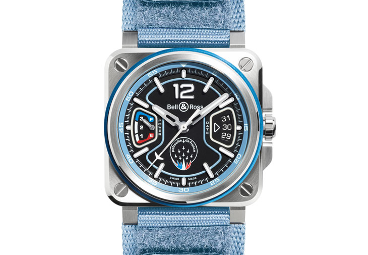 BELL & ROSS柏萊士BR-X3 Patrouille de France限量腕錶