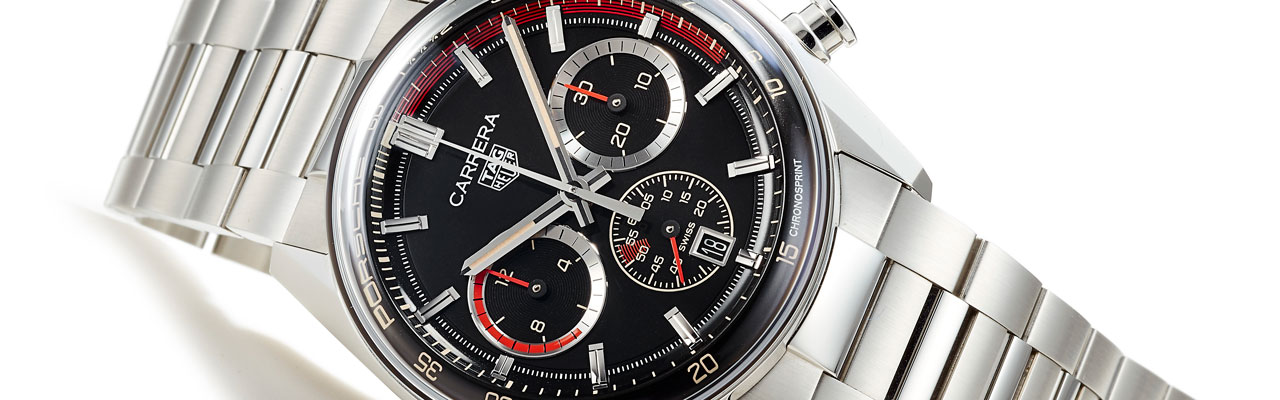 TAG HEUER泰格豪雅Carrera Chronosprint x PORSCHE Rallye計時腕錶