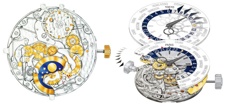 PATEK PHILIPPE百達翡麗240自動機芯