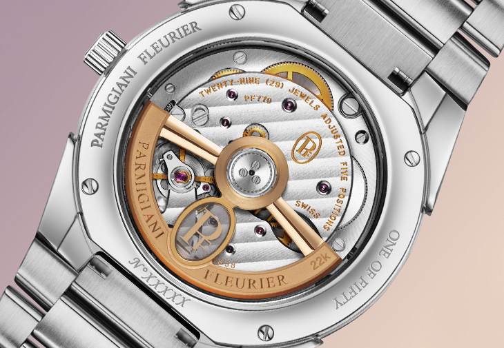 PARMIGIANI FLEURIER帕瑪強尼Tonda PF 36毫米「柔霧紫」限定腕錶