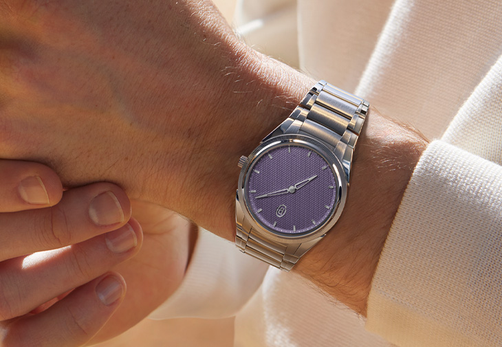 PARMIGIANI FLEURIER帕瑪強尼Tonda PF 36毫米「柔霧紫」限定腕錶