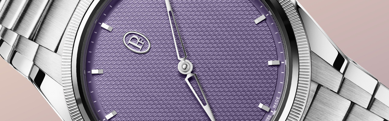 PARMIGIANI FLEURIER帕瑪強尼Tonda PF 36毫米「柔霧紫」限定腕錶