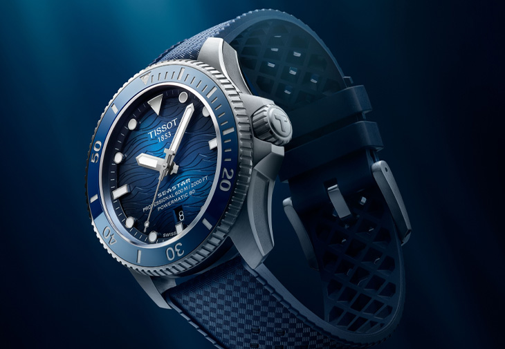 TISSOT天梭表Seastar 2000海星系列防水600米專業版自動腕錶