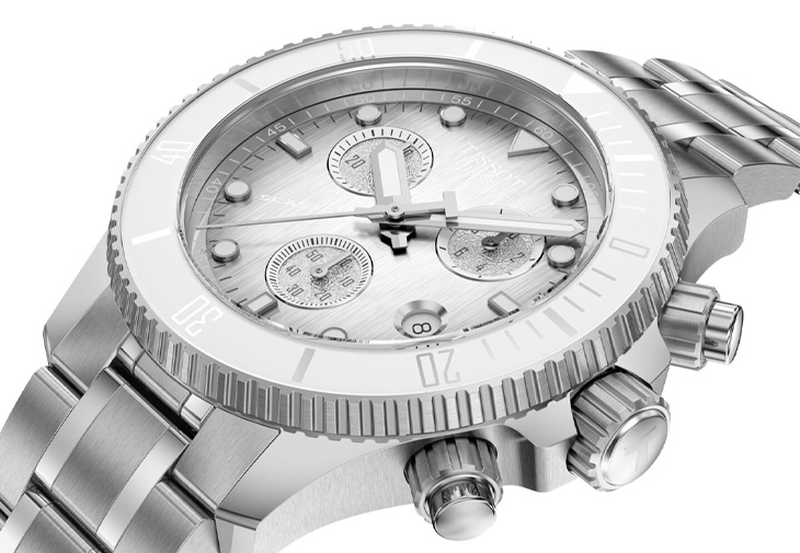 TISSOT天梭表Seastar 海星系列防水300米石英計時腕錶
