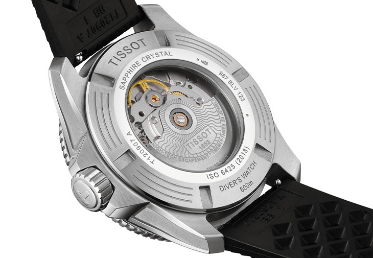 TISSOT天梭表Seastar 2000海星系列防水600米專業版自動腕錶