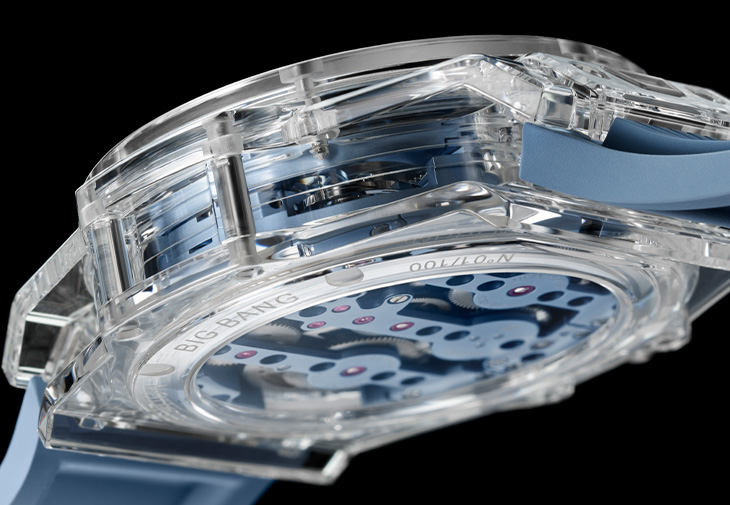 HUBLOT宇舶Big Bang Meca-10 十日鍊天空藍寶石腕錶