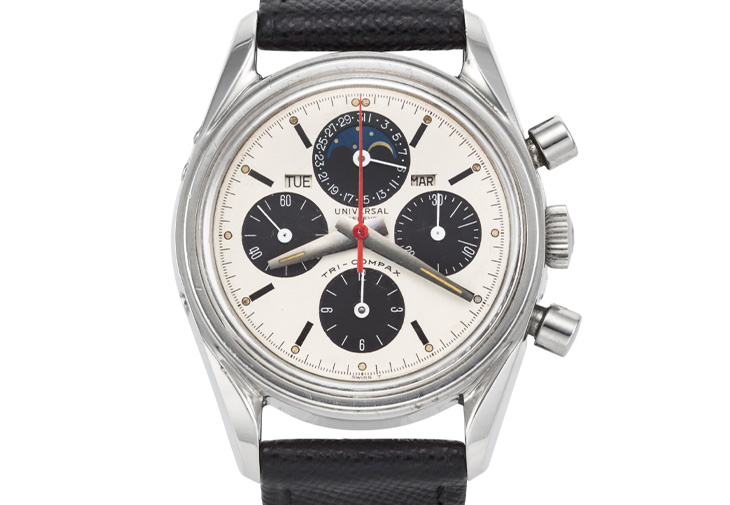 UNIVERSAL GENEVE Tri-Compax Eric Clapton Ref. 881101/1