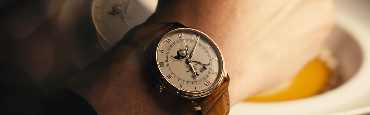 BLANCPAIN 寶珀Villeret 全日曆月相腕錶