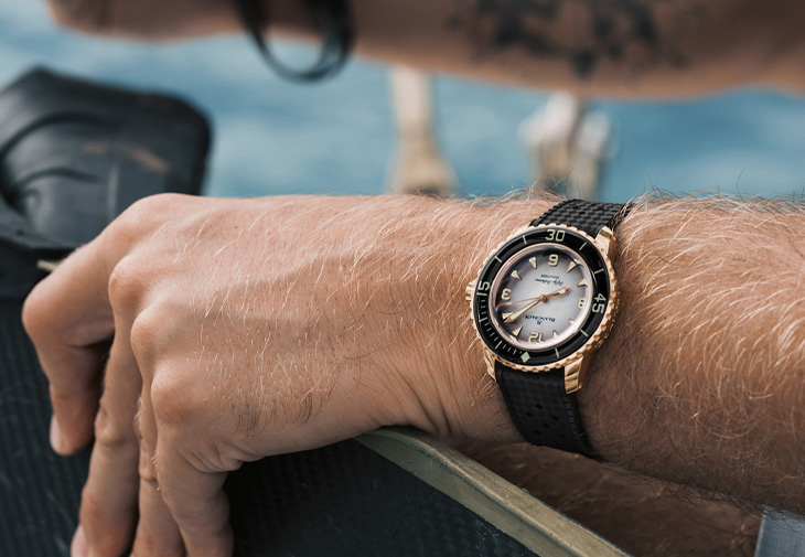 BLANCPAIN 寶珀五十噚Fifty Fathoms潛水自動腕錶