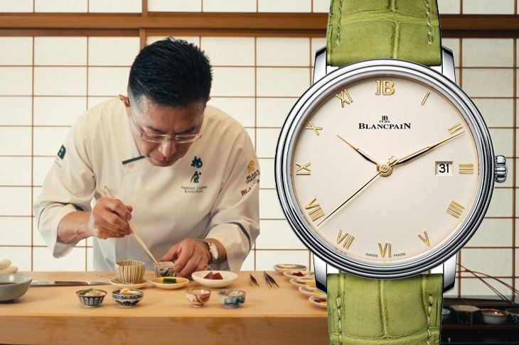 連結彼此的不只是時間  BLANCPAIN 父親節獻禮 ／BLANCPAIN Art de Vivre生活藝術40週年 以米其林主廚故事致敬父親的品味與信念