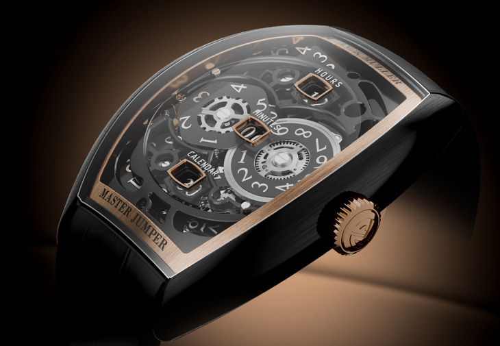 法穆蘭FRANCK MULLER Master Jumper Skeleton三重瞬跳腕錶