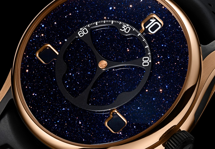 亨利慕時H. MOSER & CIE.開拓者Flying Hours 衛星跳時腕錶
