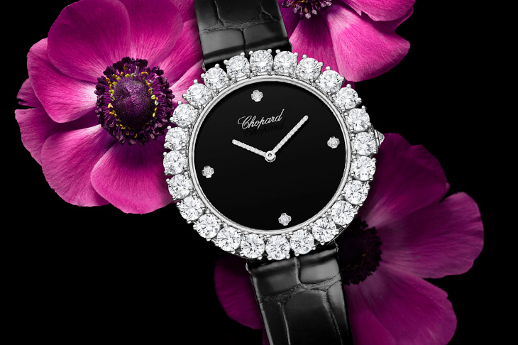 鑽石、珍珠母貝、黑瑪瑙閃亮耀眼，CHOPARD以高級珠寶工藝重塑腕間優雅