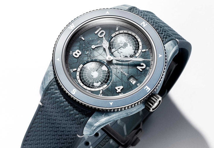 萬寶龍MONTBLANC1858 Geosphere 0 Oxygen Mount Vinson零氧腕錶文森峰限量款