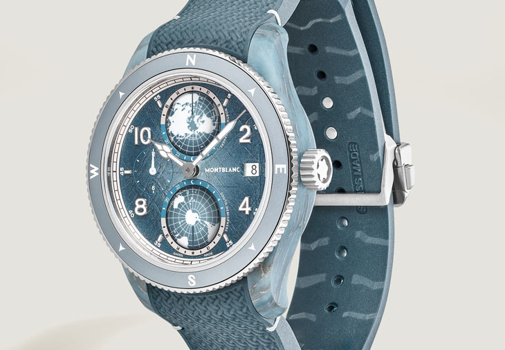 萬寶龍MONTBLANC1858 Geosphere 0 Oxygen Mount Vinson零氧腕錶文森峰限量款