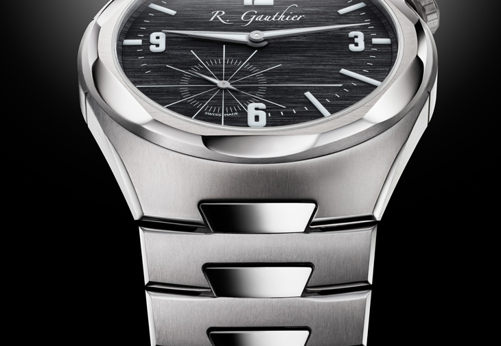 ROMAIN GAUTHIER C by Romain Gauthier 鈦金屬鍊帶腕錶