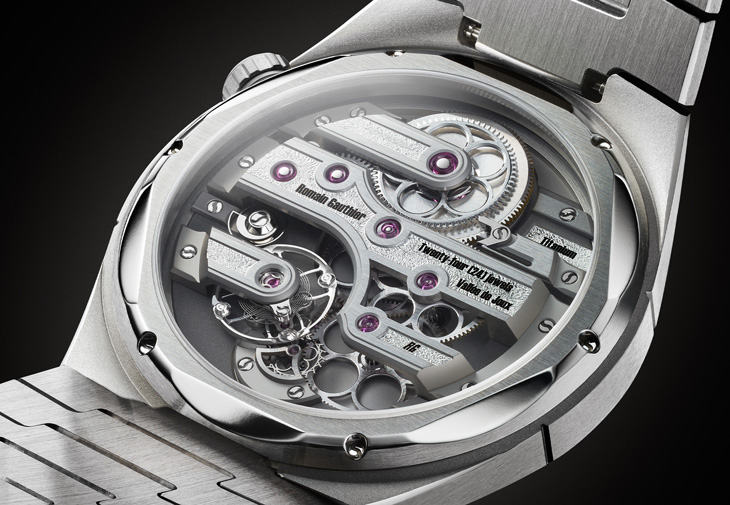 ROMAIN GAUTHIER C by Romain Gauthier 鈦金屬鍊帶腕錶