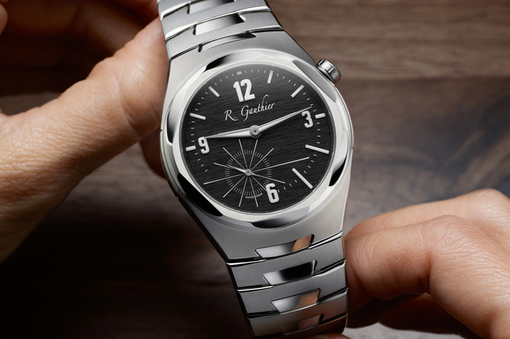 ROMAIN GAUTHIER C by Romain Gauthier 鈦金屬鍊帶腕錶