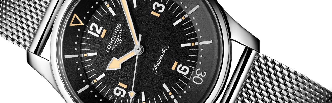 LONGINES浪琴表Legend Diver 59復刻傳奇潛水腕錶