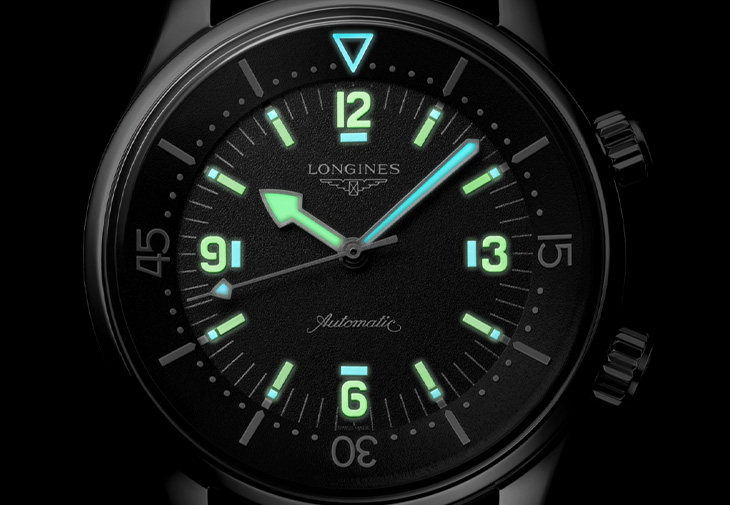 LONGINES浪琴表Legend Diver 59復刻傳奇潛水腕錶