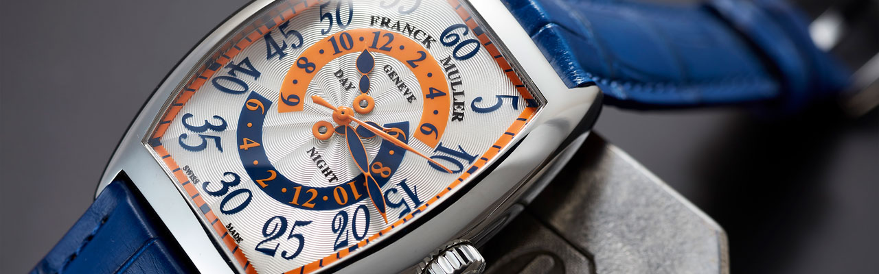 FRANCK MULLER法穆蘭Cintrée Curvex Double Retrograde Hour