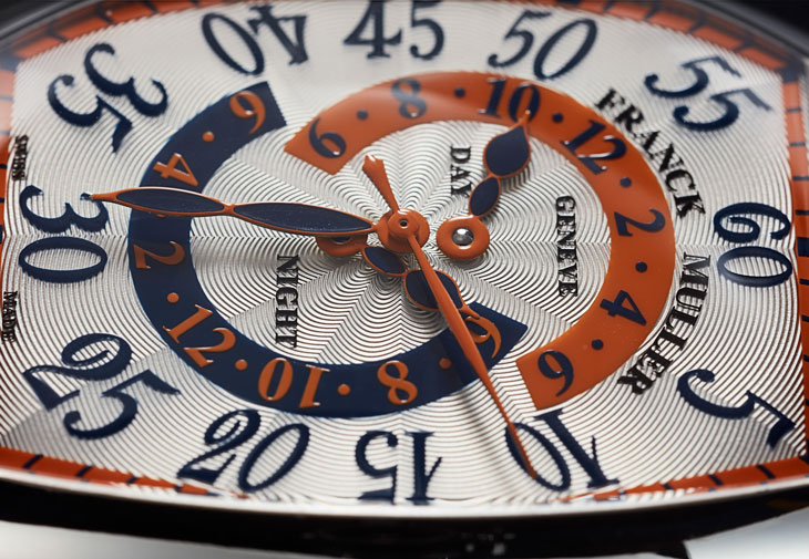 FRANCK MULLER法穆蘭Cintrée Curvex Double Retrograde Hour