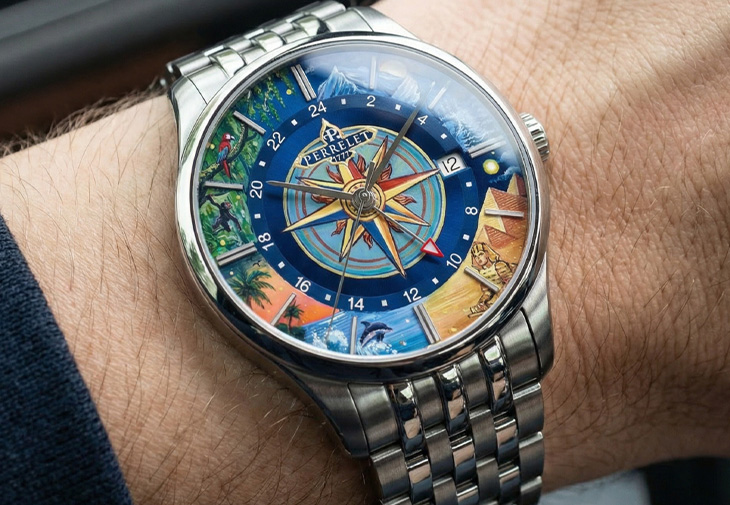 PERRELET沛力錶Weekend GMT Atlas 限量腕錶