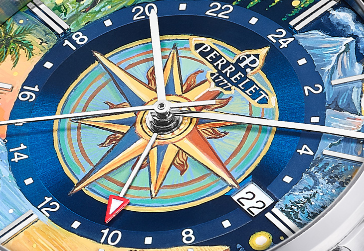 PERRELET沛力錶Weekend GMT Atlas 限量腕錶