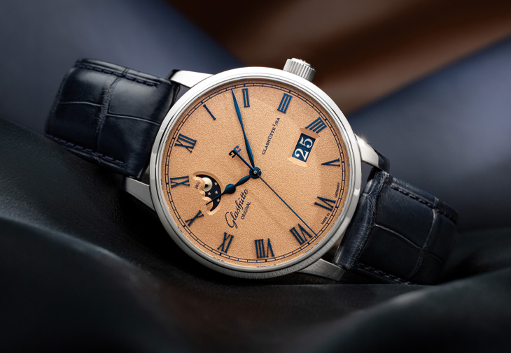 GLASHÜTTE ORIGINAL格拉蘇蒂原創議員大日曆月相新錶