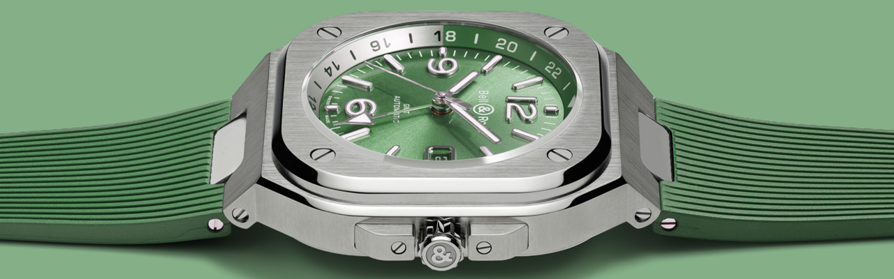 柏萊士BELL & ROSS BR-05 GMT Green Steel