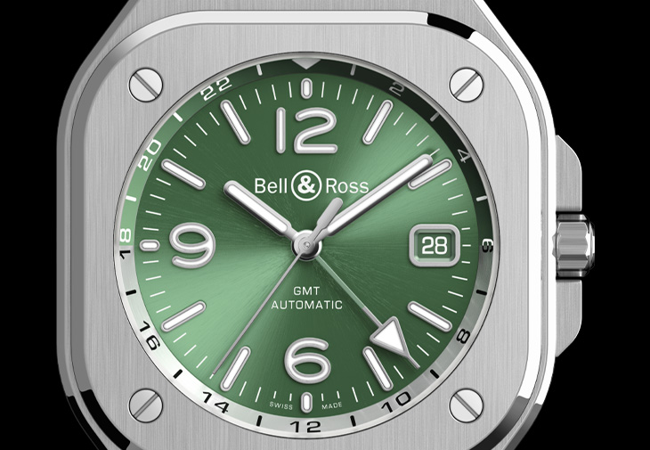 柏萊士BELL & ROSS BR-05 GMT Green Steel
