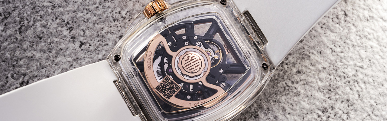 CVSTOS Metropolitan PS Skeleton Sapphire SHH 限定版腕錶
