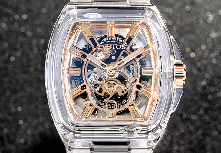 CVSTOS Metropolitan PS Skeleton Sapphire SHH 限定版腕錶