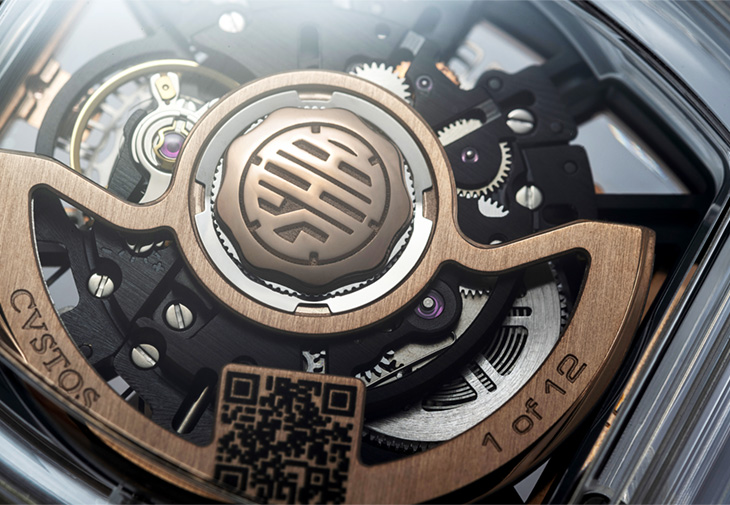 CVSTOS Metropolitan PS Skeleton Sapphire SHH 限定版腕錶