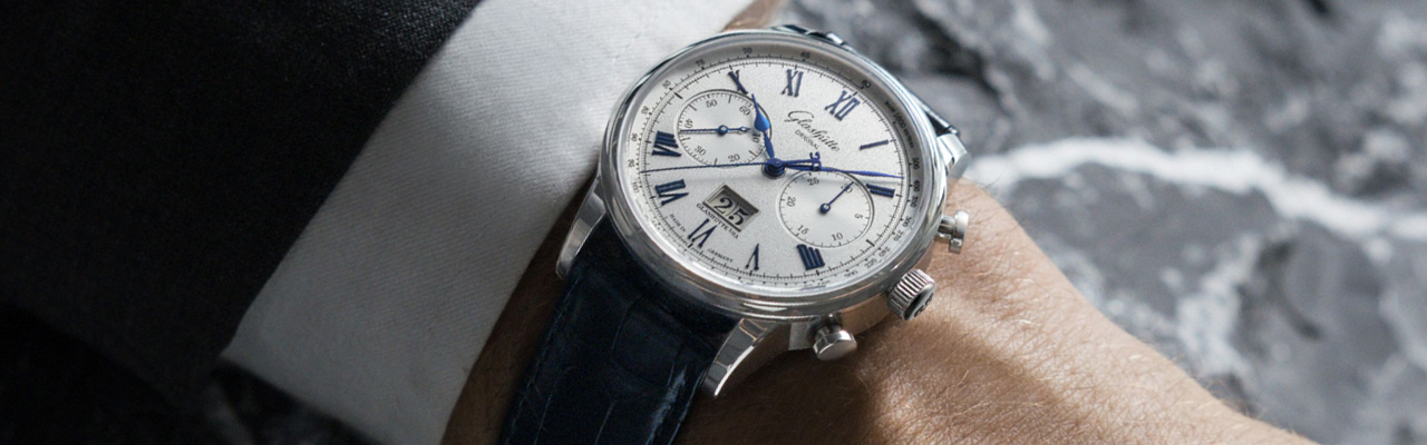 GLASHÜTTE ORIGINAL格拉蘇蒂原創Senator Chronograph 議員計時腕錶
