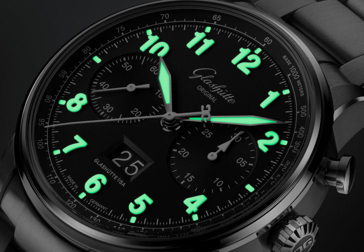 GLASHÜTTE ORIGINAL格拉蘇蒂原創Senator Chronograph Navigator議員系列領航者計時腕錶