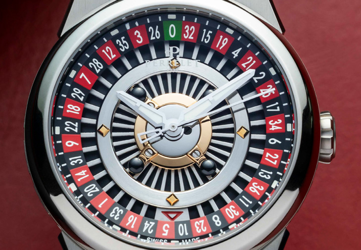 沛力錶PERRELET Turbine Casino Roulette旋風輪盤腕錶