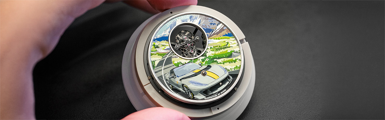 JAQUET DROZ雅克德羅電漿陶瓷陀飛輪腕錶