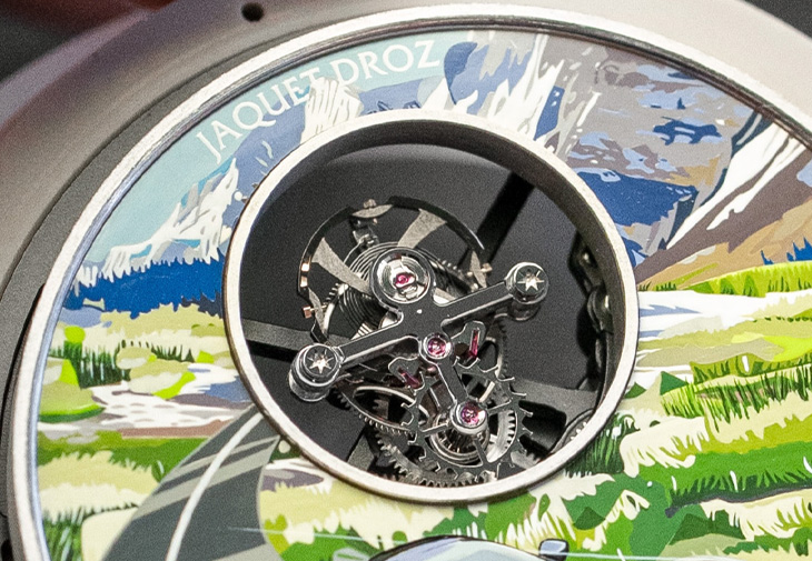 JAQUET DROZ雅克德羅電漿陶瓷陀飛輪腕錶