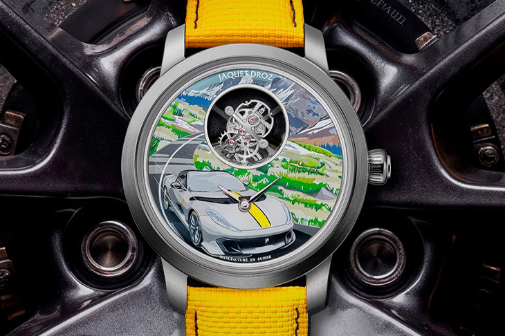 JAQUET DROZ雅克德羅電漿陶瓷陀飛輪腕錶
