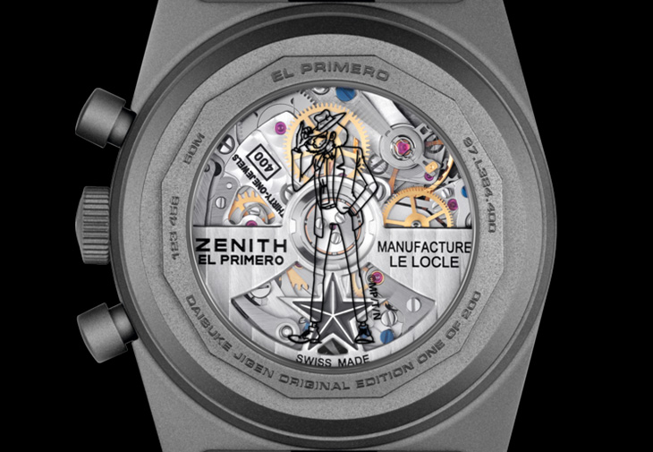 《魯邦三世》x ZENITH Chronomaster次元大介限量版