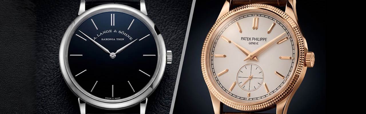 A. LANGE & SÖHNE朗格Saxonia Thin  PATEK PHILIPPE百達翡麗Calatrava 6119R