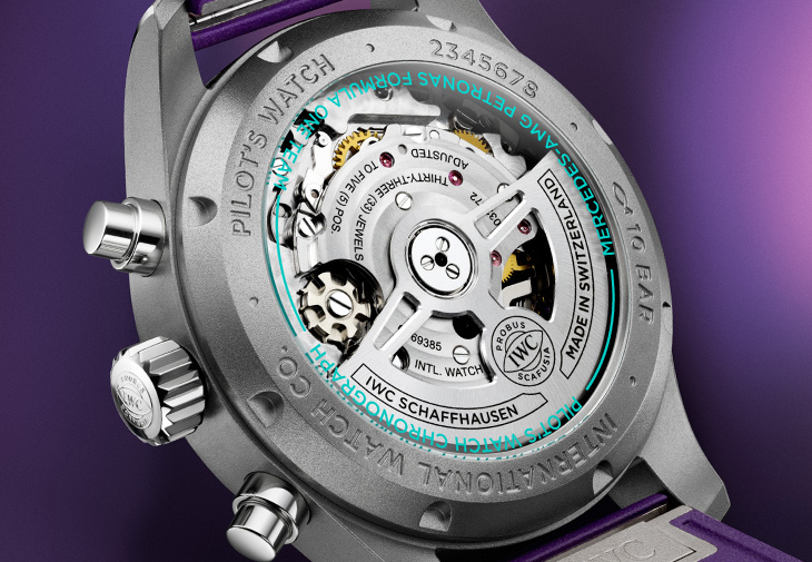 萬國錶IWC飛行員計時腕錶41「Mercedes-Amg Petronas Formula One Team」特別版