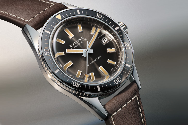 復刻1968年寶珀潛水錶，BLANCPAIN五十噚Bathyscaphe 70週年限量腕錶