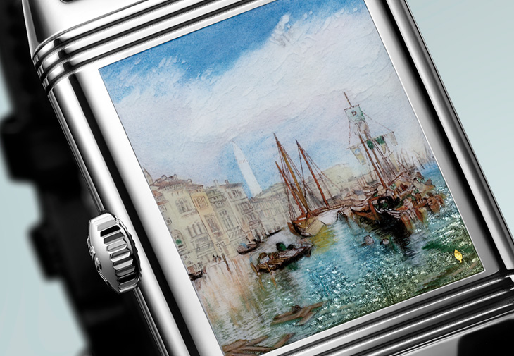 JAEGER-LECOULTRE積家Reverso Tribute Enamel ‘Turner Series’ 翻轉系列透納畫作琺瑯腕錶