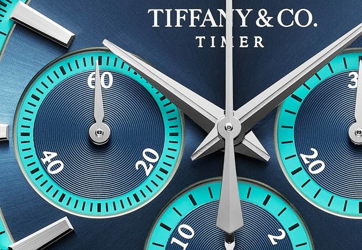 TIFFANY & CO.蒂芙尼Tiffany Timer鈦金屬與鉑金限量版計時腕錶