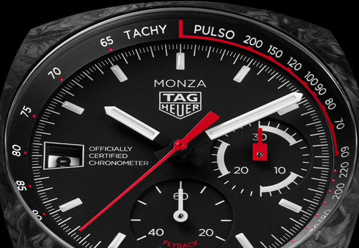 TAG HEUER泰格豪雅 Monza 飛返計時腕錶50週年限量款
