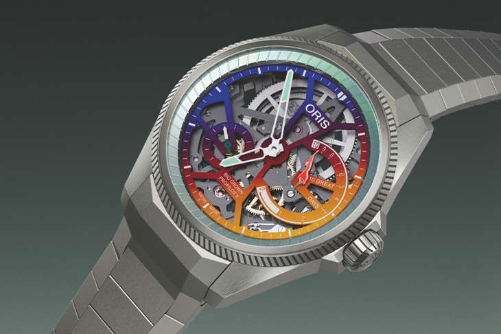 Gonzo躲進主發條裡！ORIS Propilot X Gonzo Edition，辣椒指針、彩虹外圈與鈦金屬錶殼打造最有戲的聯名錶